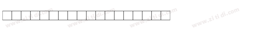 Bossa Extended字体转换